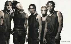 Portre of Nine Inch Nails, NIN