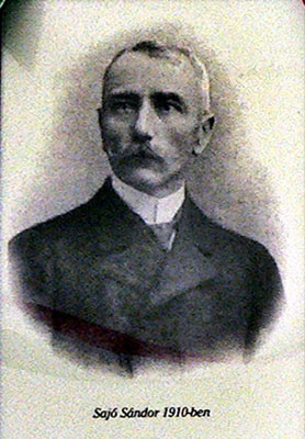 Portre of Sajó  Sándor