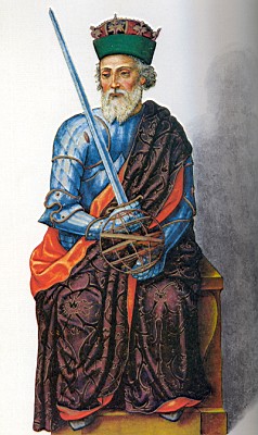 Afonso X de Leão e Castela portréja