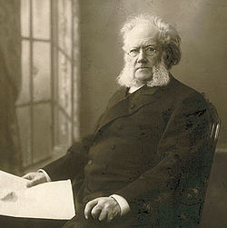 Portre of Ibsen, Henrik