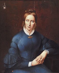 Portre of Droste-Hülshoff, Anette von