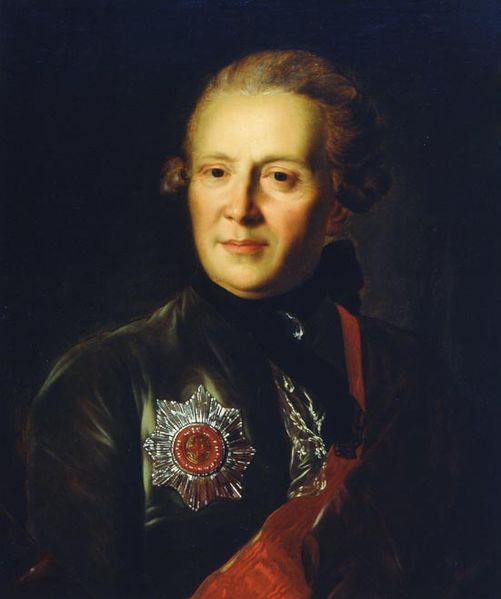Szumarokov, Alekszandr Petrovics portréja