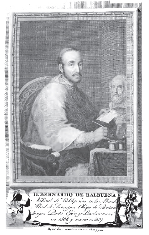 Balbuena, Bernardo de portréja