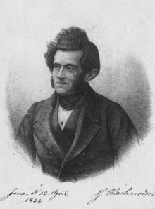 Wackenroder, Wilhelm Heinrich portréja