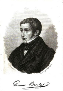 Portre of Berchet, Giovanni